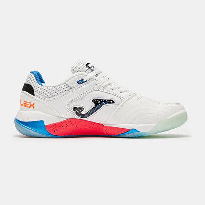 Top Flex 25 Five-a-Side Football Boots [White/Yellow]