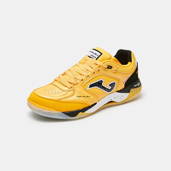 Top Flex 25 Five-a-Side Football Boots [White/Yellow]