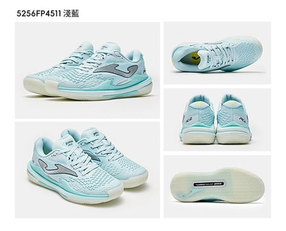 Women's new size 25 tennis shoes, ACE series [white/light blue]