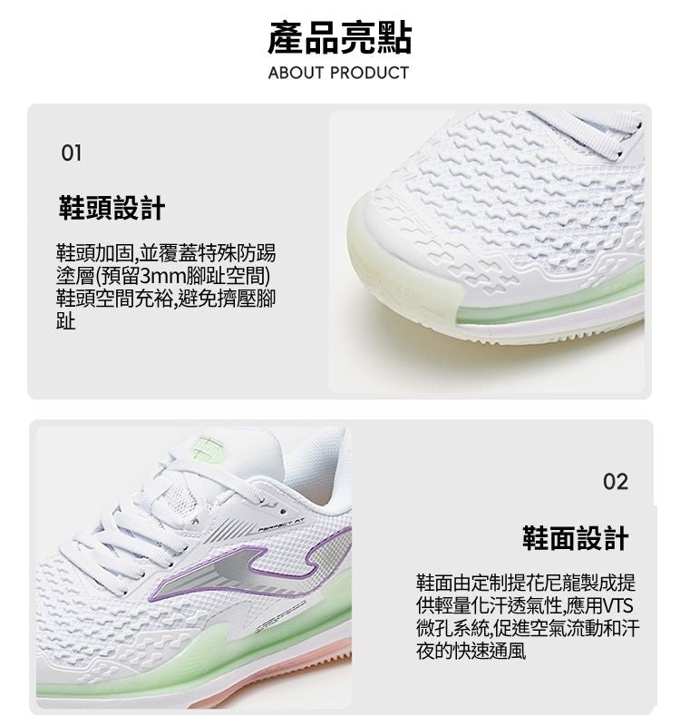 Women's new size 25 tennis shoes, ACE series [white/light blue]