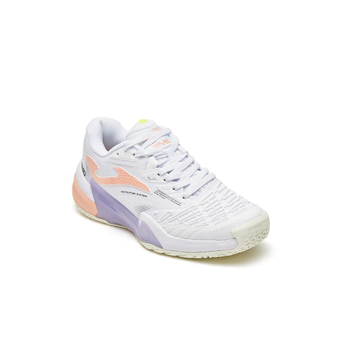 Women's Size 25 New ROLAND Series Tennis Shoes [White]