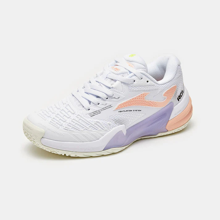 Women's Size 25 New ROLAND Series Tennis Shoes [White]