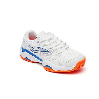 Kids' tennis shoes MASTER 1000 JR series [White/Blue]