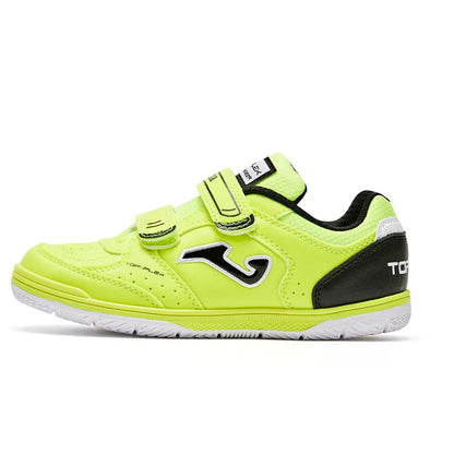 Children's Futsal Shoes CANCHA JR 2401 [Blue, Green and White]