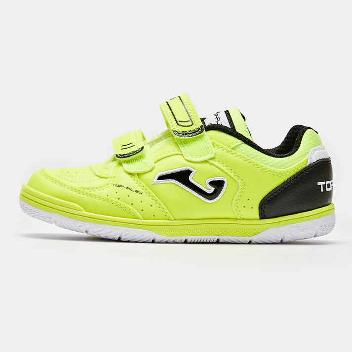 Children's Futsal Shoes CANCHA JR 2401 [Blue, Green and White]