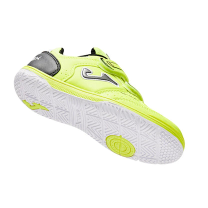 Children's Futsal Shoes CANCHA JR 2401 [Blue, Green and White]