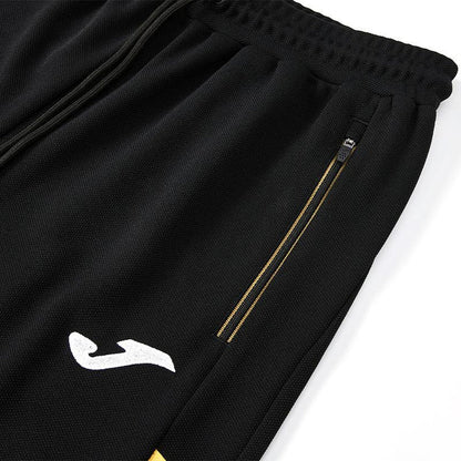 Men's Knit Straight Leg Athletic Pants [Black/Navy]