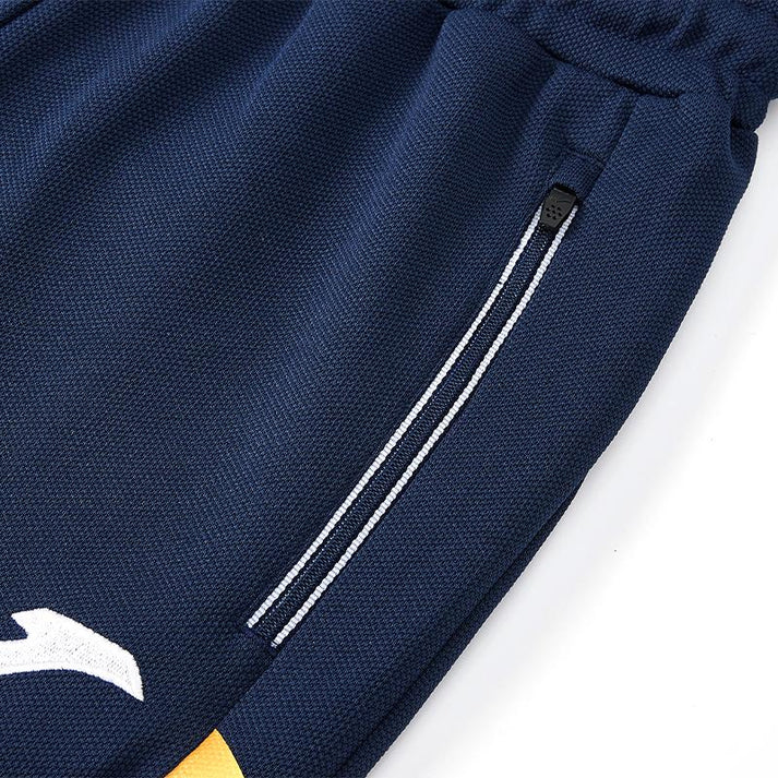 Men's Knit Straight Leg Athletic Pants [Black/Navy]