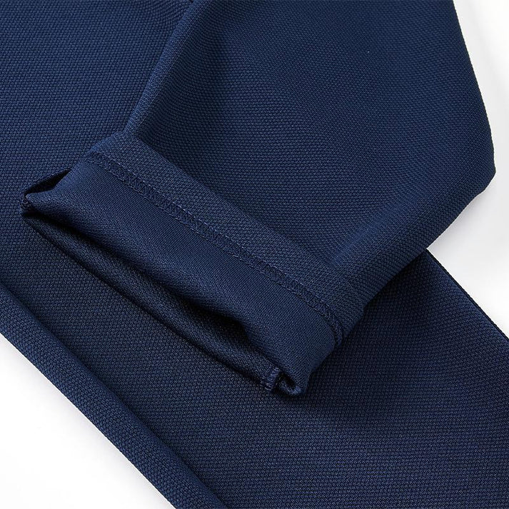 Men's Knit Straight Leg Athletic Pants [Black/Navy]