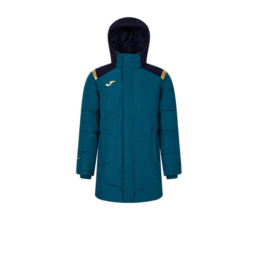 成人連帽中長款鋪棉外套~西班牙系列【黑/白/藏青/雲彩綠】