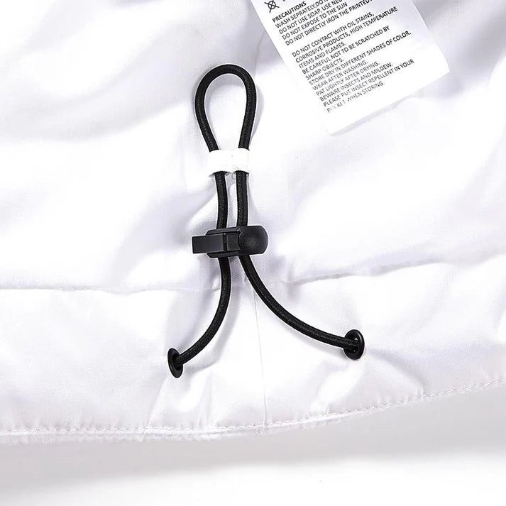 成人連帽中長款鋪棉外套~西班牙系列【黑/白/藏青/雲彩綠】