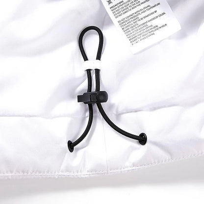 成人連帽中長款鋪棉外套~西班牙系列【黑/白/藏青/雲彩綠】