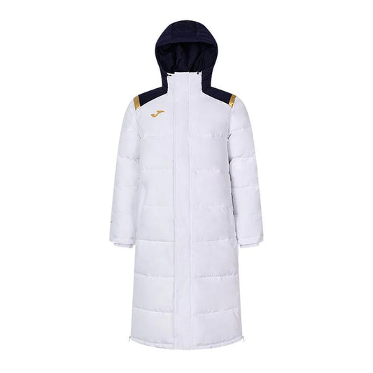 成人連帽長版鋪棉外套~西班牙系列【黑/白/藏青】