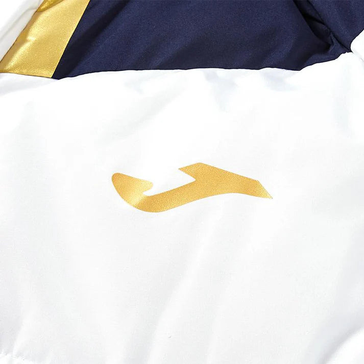 成人連帽長版鋪棉外套~西班牙系列【黑/白/藏青】