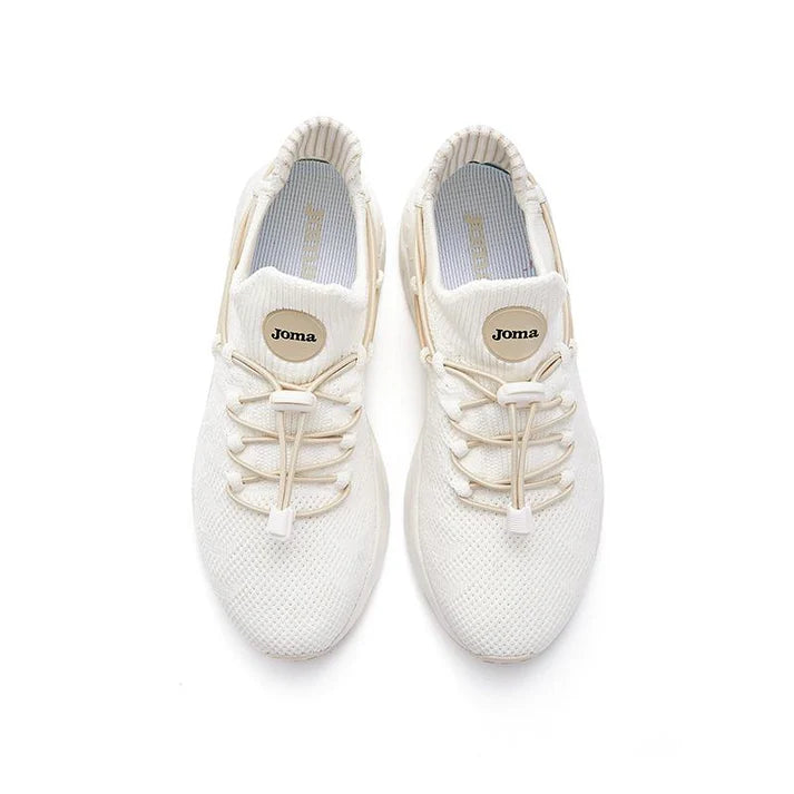 女子休閒鞋 SOCK STYLE【米白】