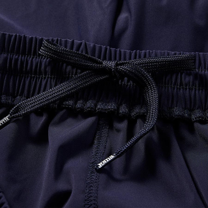 Ice-like lightweight sun protection UPF50+ sports shorts [black/navy blue]