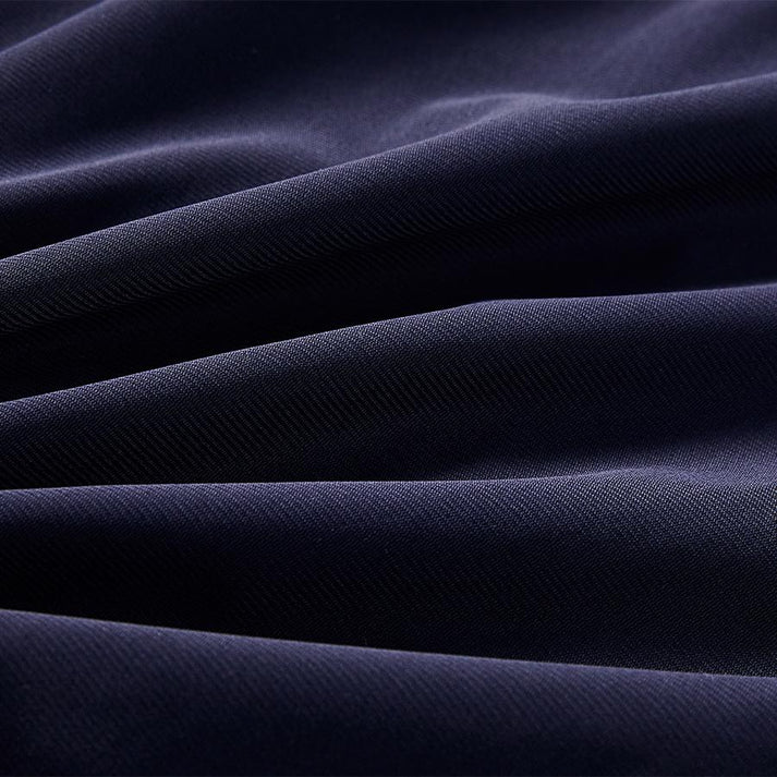 Ice-like lightweight sun protection UPF50+ sports shorts [black/navy blue]