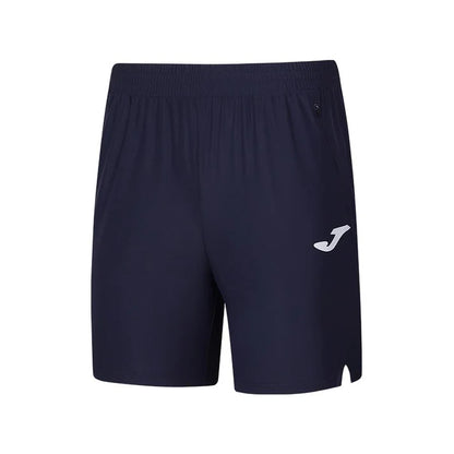Ice-like lightweight sun protection UPF50+ sports shorts [black/navy blue]