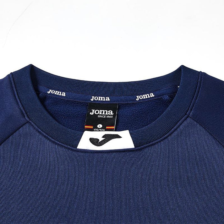 成人長袖圓領大學T【藏青/天藍/黑】