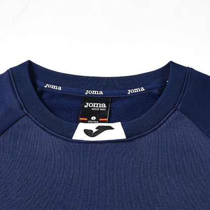 成人長袖圓領大學T【藏青/天藍/黑】