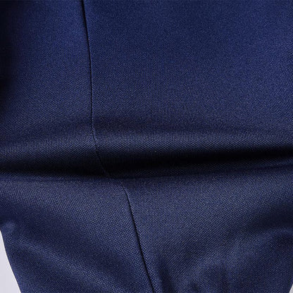 成人長袖圓領大學T【藏青/天藍/黑】