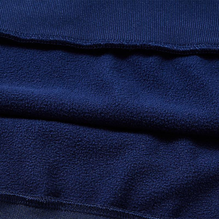 成人長袖圓領大學T【藏青/天藍/黑】