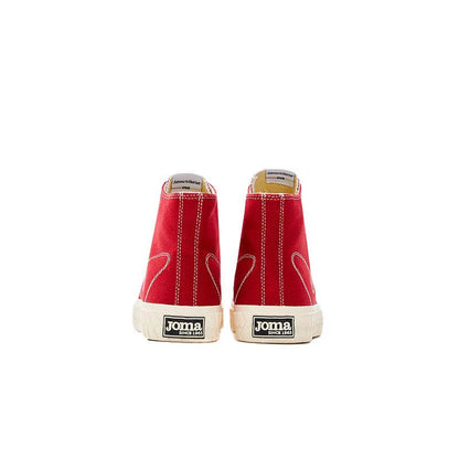 情侶款高筒經典休閒帆布鞋【酒紅】