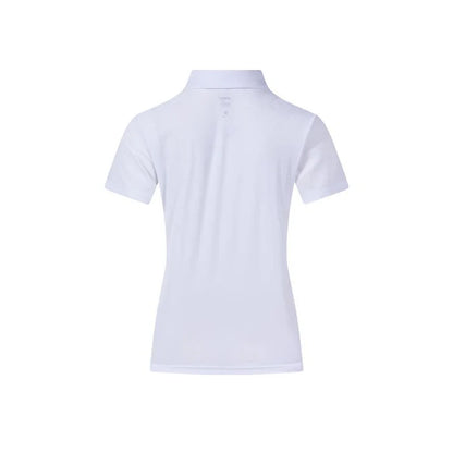 Unisex Chroma short-sleeved polo shirt (mesh/feather) [Black/White/Navy/Sky Blue]
