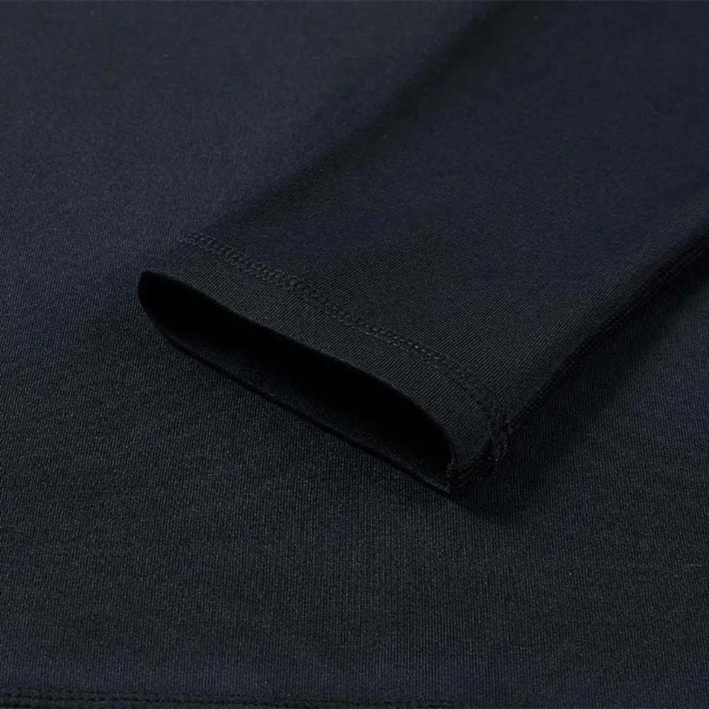 Children's quick-drying elastic tight bottoming shirt [sky blue/yellow/green/white/black]