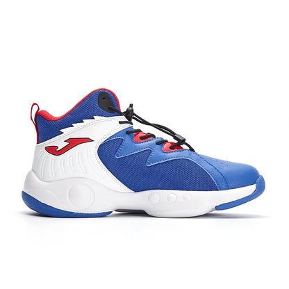 Children's basketball shoes SPINES [blue and white]