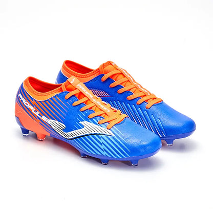 Adult football shoes PROPULSION 23 FG [blue and orange]