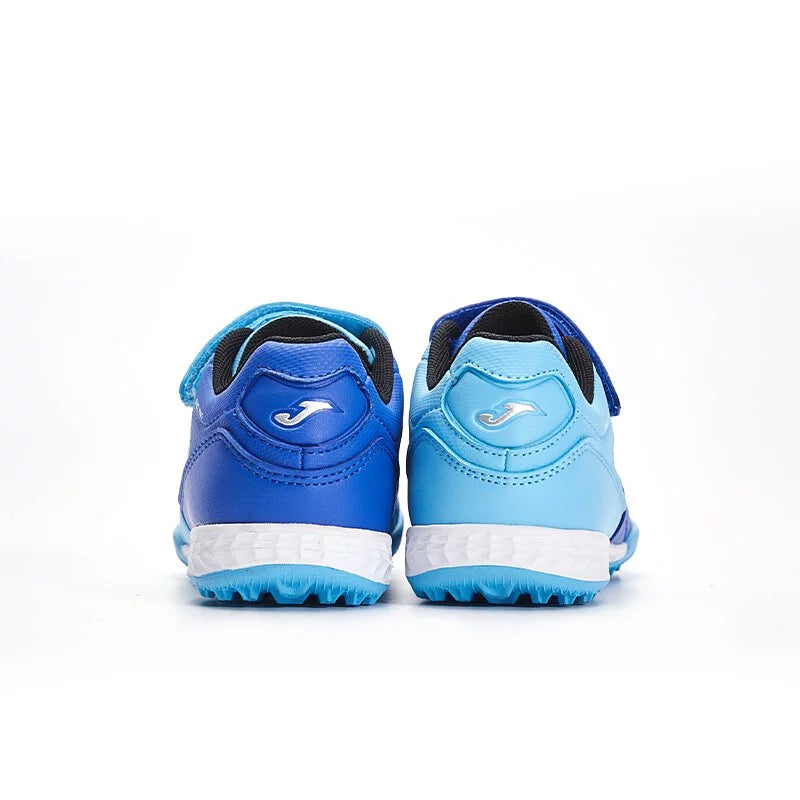 Children's Velcro spiked soccer shoes LIGA T1 - TF [Blue]
