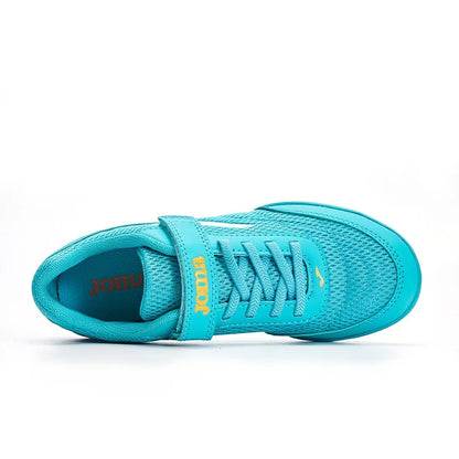 Children's Velcro spiked soccer shoes CHASER - TF [Ice Green]