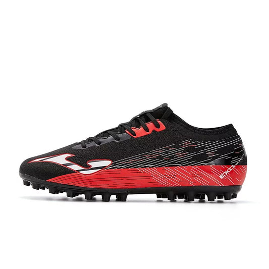 Adult soccer shoes SUPER COPA - MG [black and red]