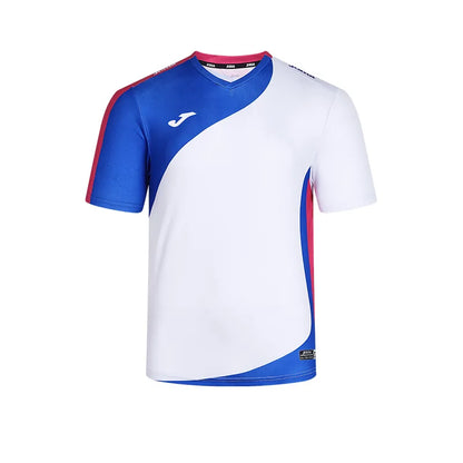 Women's breathable tennis T-shirt [red, white and blue]