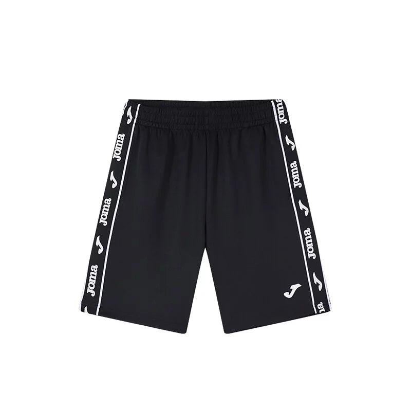 Adult knitted basketball shorts [black/off-white] 