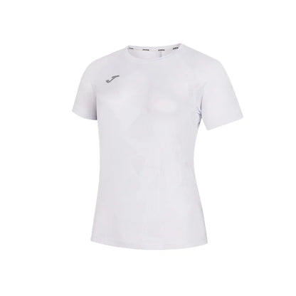 Women's mesh cool sports short-sleeved T-shirt [white] 