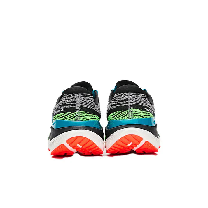 Adult Running Shoes FENIX Series [Gray Orange/Green Black]
