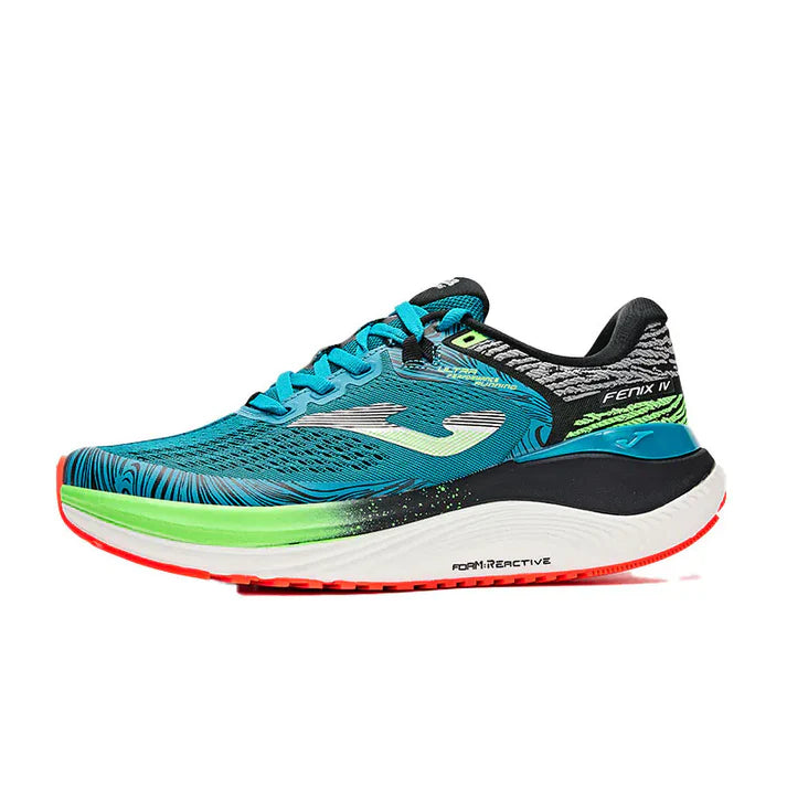 Adult Running Shoes FENIX Series [Gray Orange/Green Black]