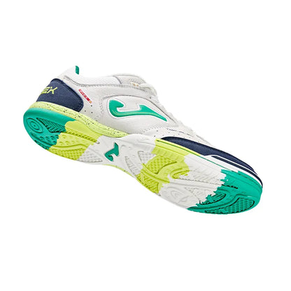 Futsal shoes TOP FLEX 2024 [white black light green]