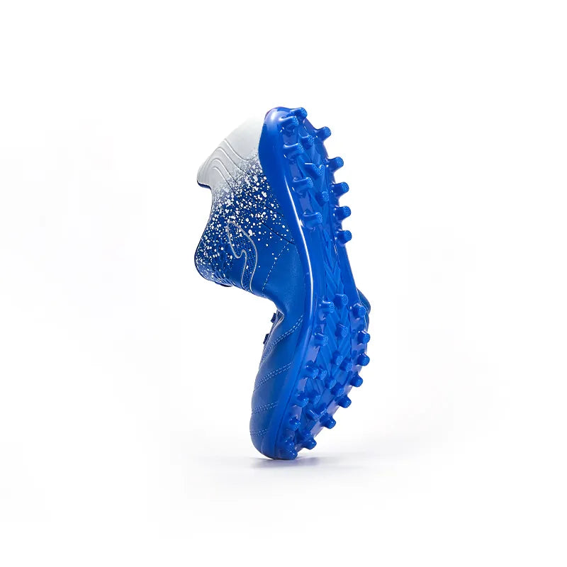 Adult Soccer Shoes NIMBLE 23 MG- [Blue and White] 
