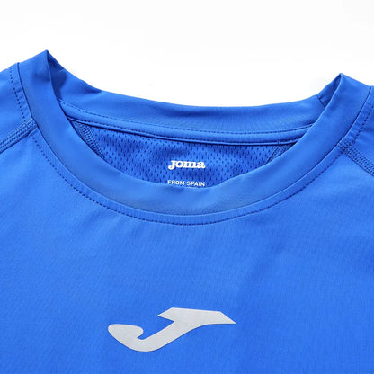 Men's UPF50+ safe sun protection sports short-sleeve [blue]
