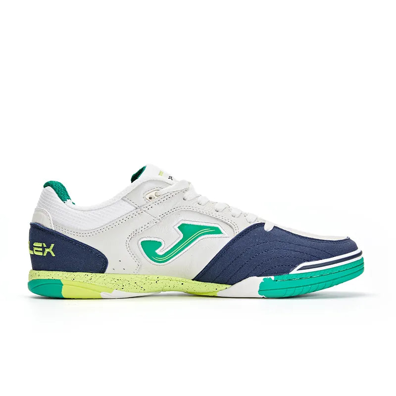 Futsal shoes TOP FLEX 2024 [white black light green]