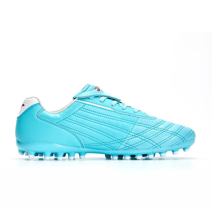 Adult kangaroo leather football shoes COLOR RETRO MG [Lake Blue] 