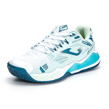 Women's Professional Padel Shoes SPIN [Light Green/White]