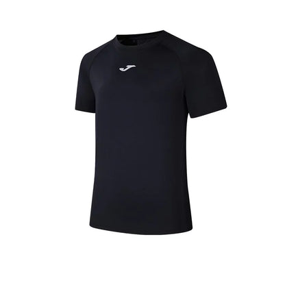 Men's UPF50+ safe sun protection sports short-sleeve [black]