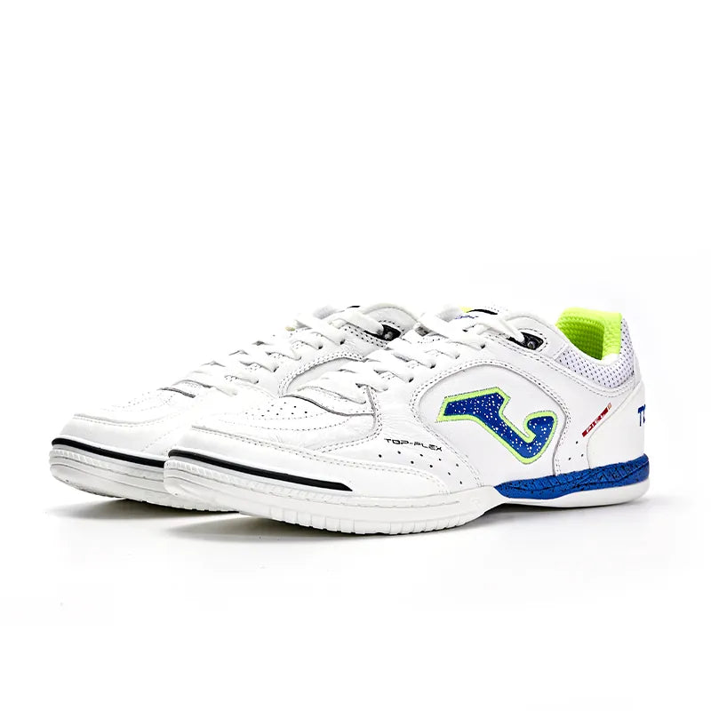 Futsal shoes TOP FLEX [white and blue] price reduction