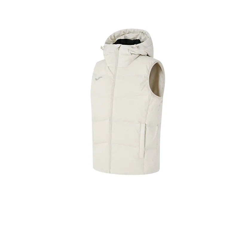 成人連帽羽絨背心【黑/藏青/米灰】