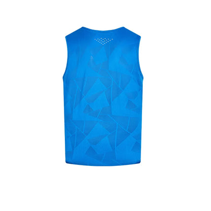 Men's sports vest [orange/royal blue]