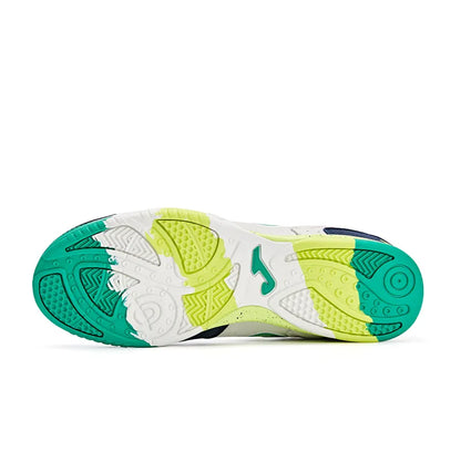 Futsal shoes TOP FLEX 2024 [white black light green]